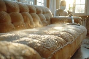 Pourquoi aspirer la poussière sur un canapé est essentiel pour votre santé ?